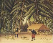 Henri Rousseau The Banana Harvest Spain oil painting artist